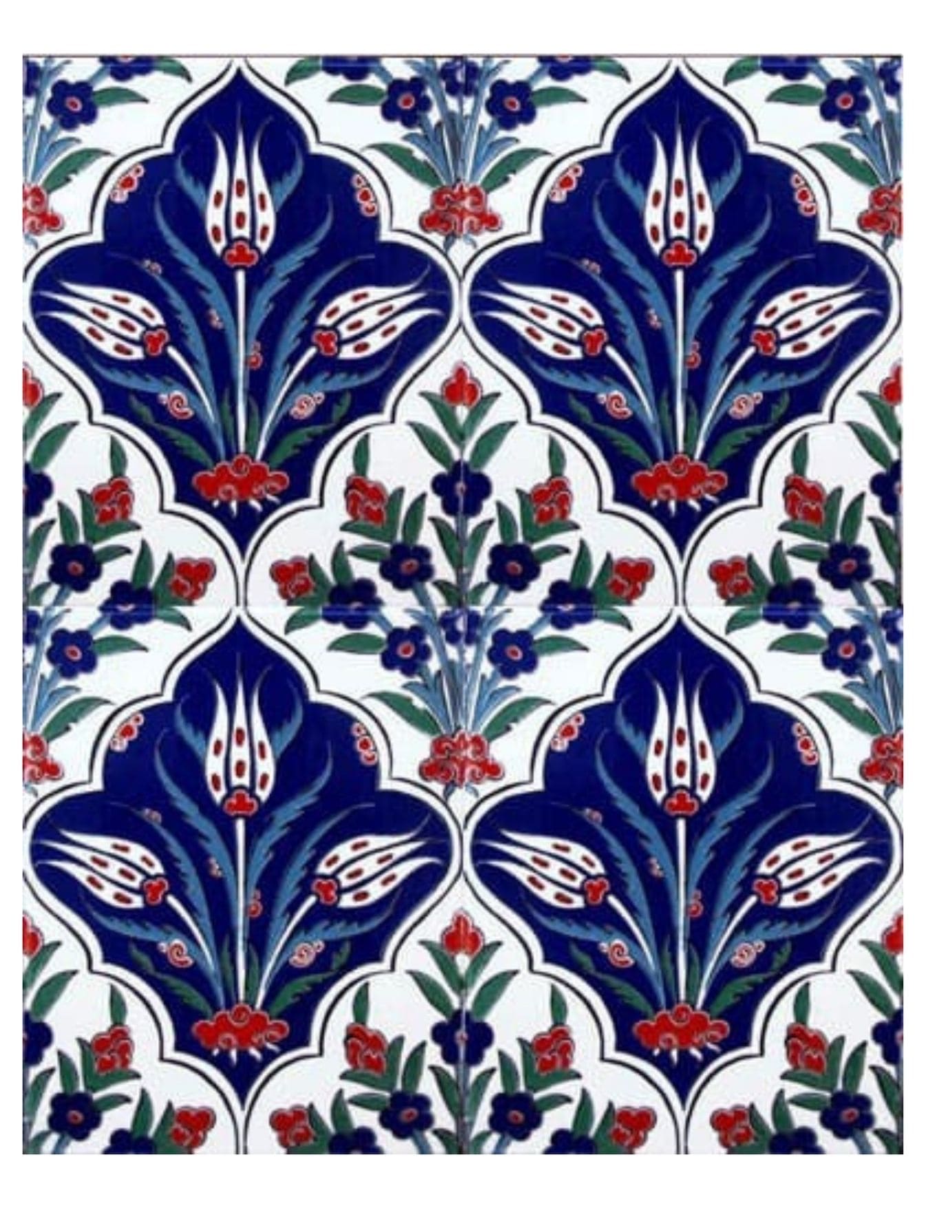 Kütahya Çini Seramik 20x25 - 08 - Şadirvan Çini Seramik Çeşitleri