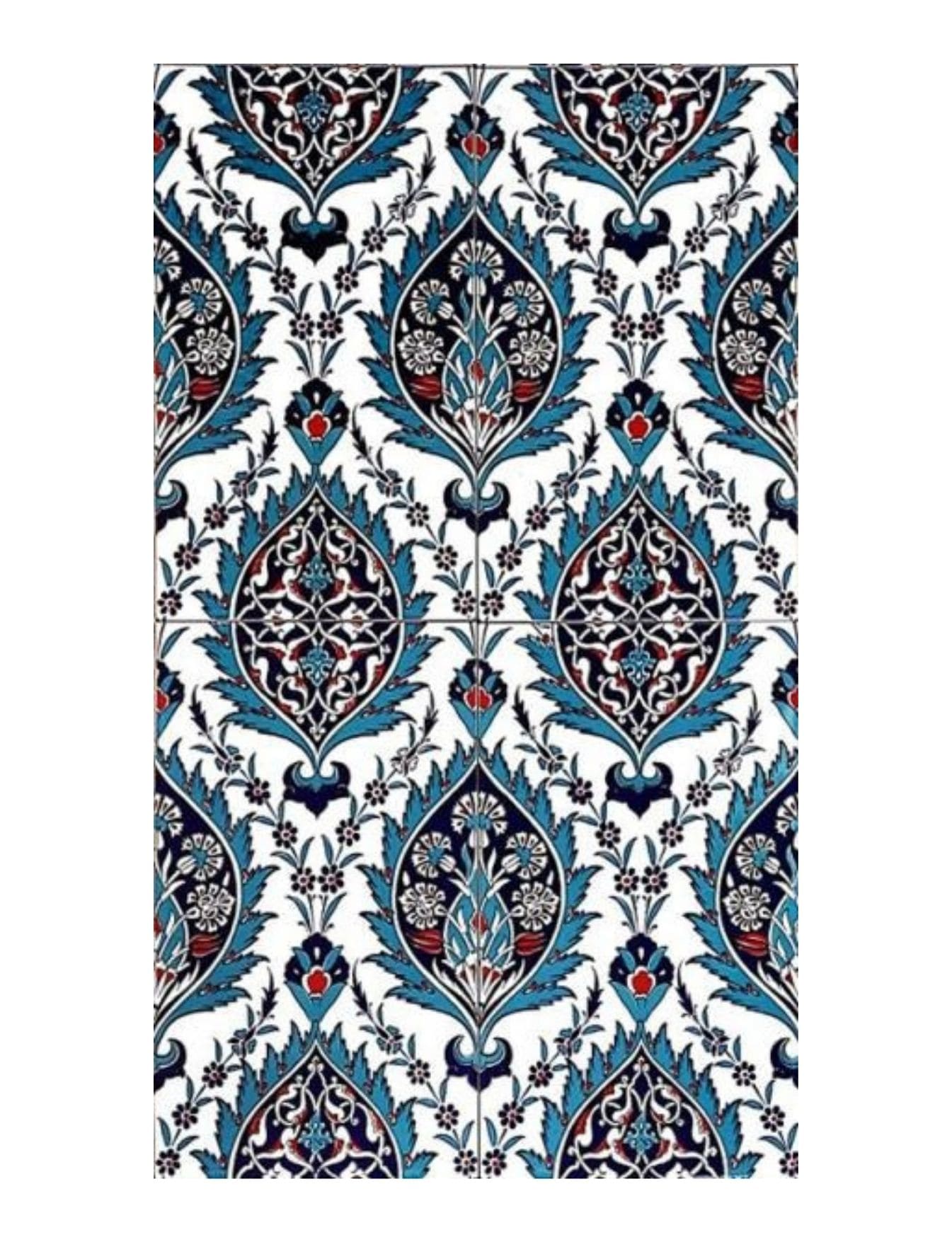 Tarihi Cami Çinileri 25x40 - 11 - Cami Çinileri Dekorasyon Modelleri