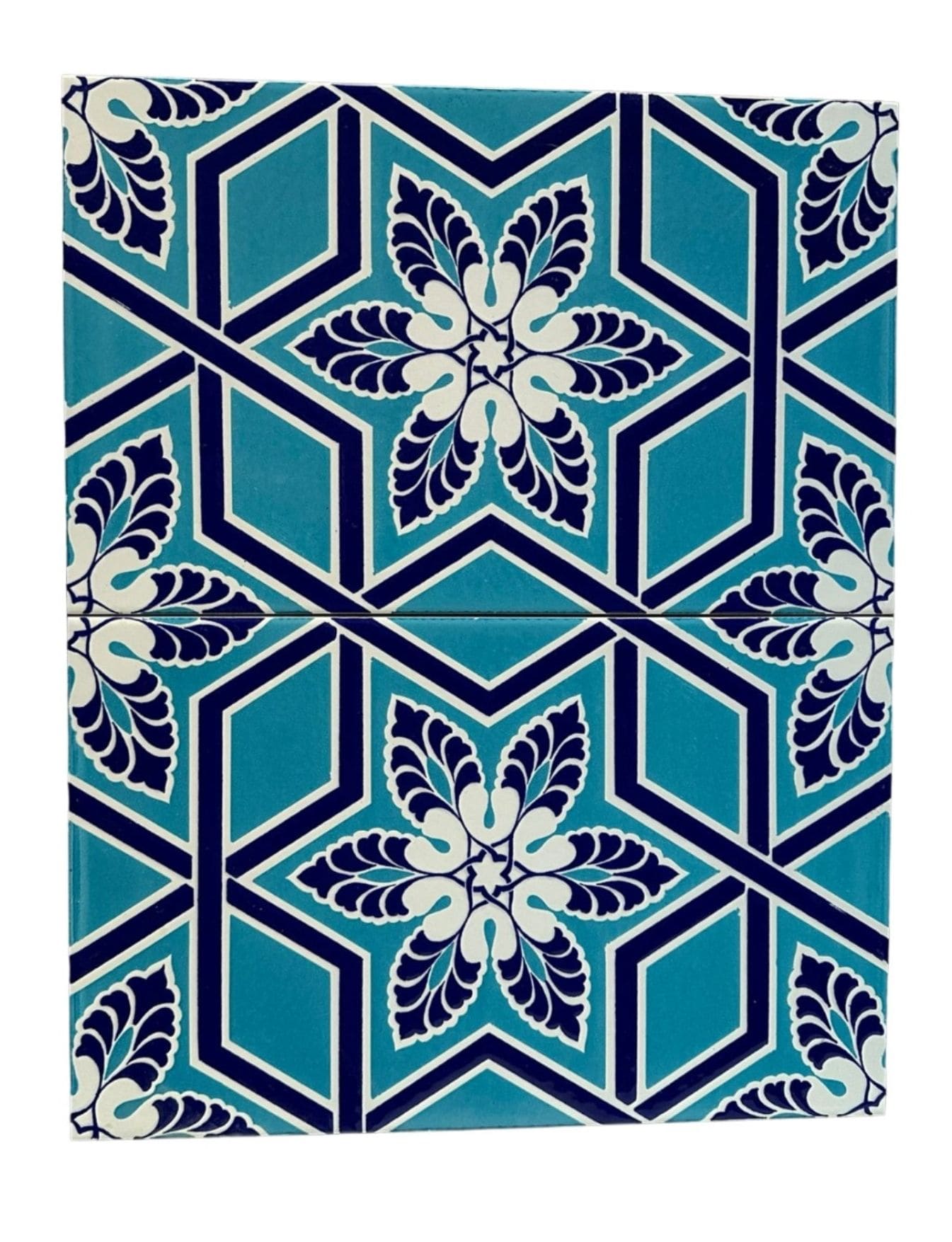 Tarihi Cami Çinileri 25x40 - 14 - Selçuklu Türkmen Yıldızı Kütahya Cami Çinleri