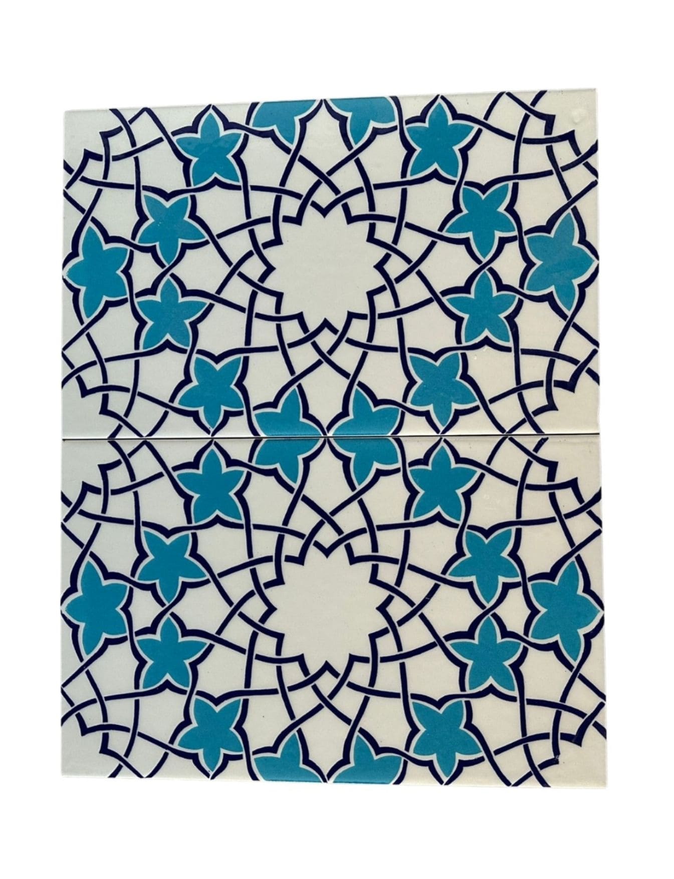 Tarihi Cami Çinileri 25x40 - 08 - Cami Fayans Çeşitleri Selçuklu Motifli