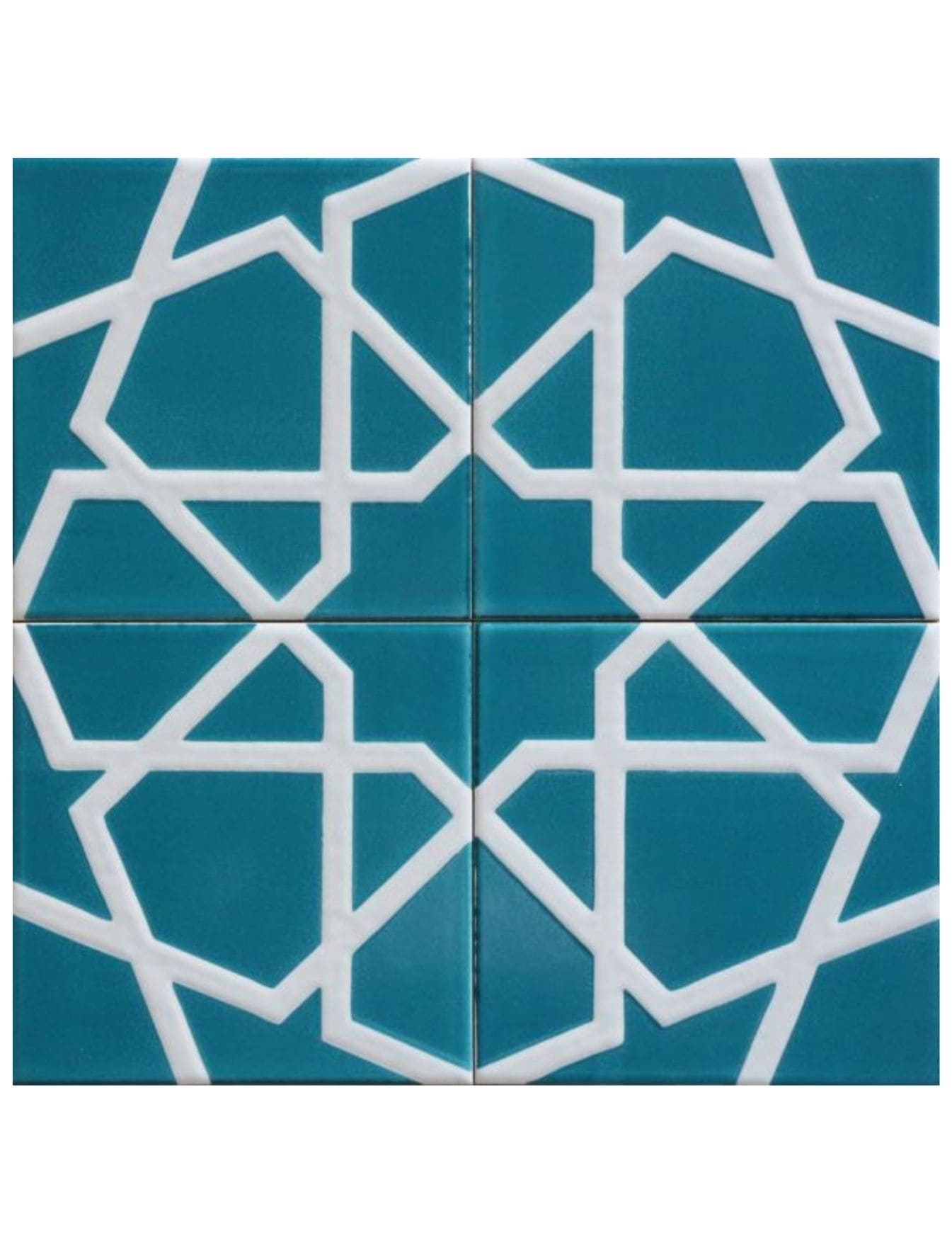 Çini Seramik Modelleri 20x20 - 16 - Cami Çini Modelleri Selçuklu Motif