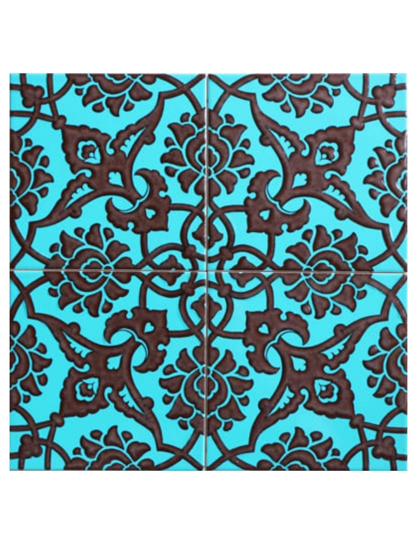 Çini Seramik Modelleri 20x20 - 18 - 20x20 İznik Çini Karo Modelleri
