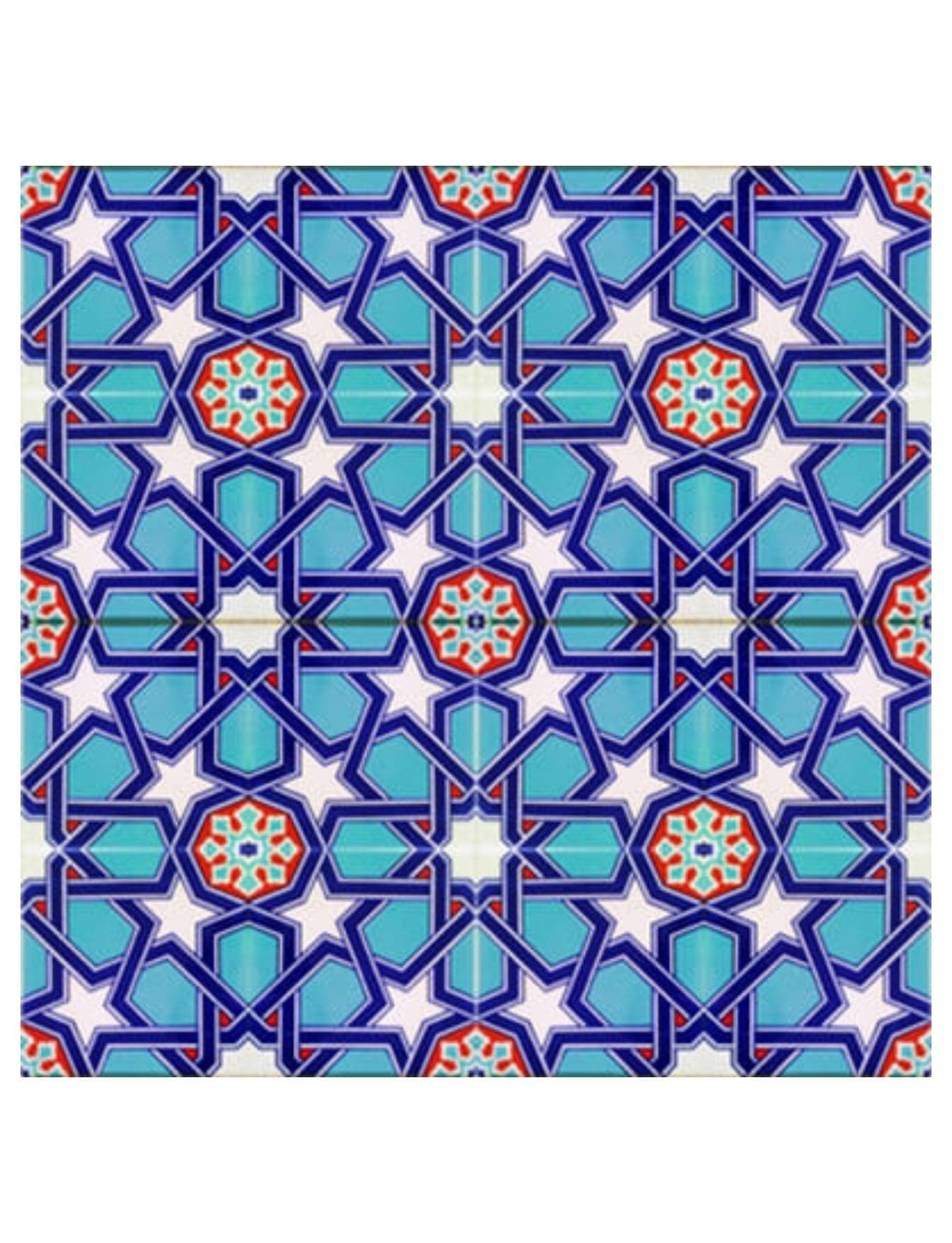 Çini Seramik Modelleri 20x20 - 46 - Mescidi Aksa Cami Çini Modelleri