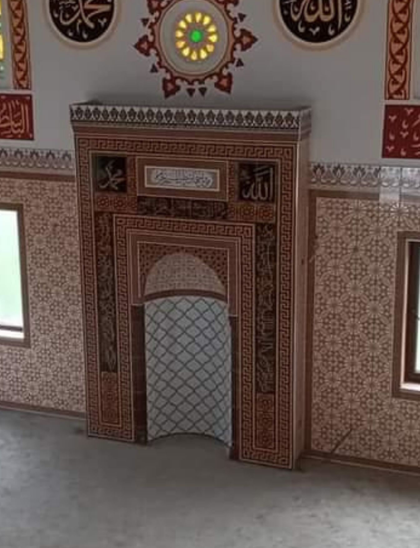 Cami Mihrap Modelleri - 04 - Dekoratif  Cami Mihrap Modelleri
