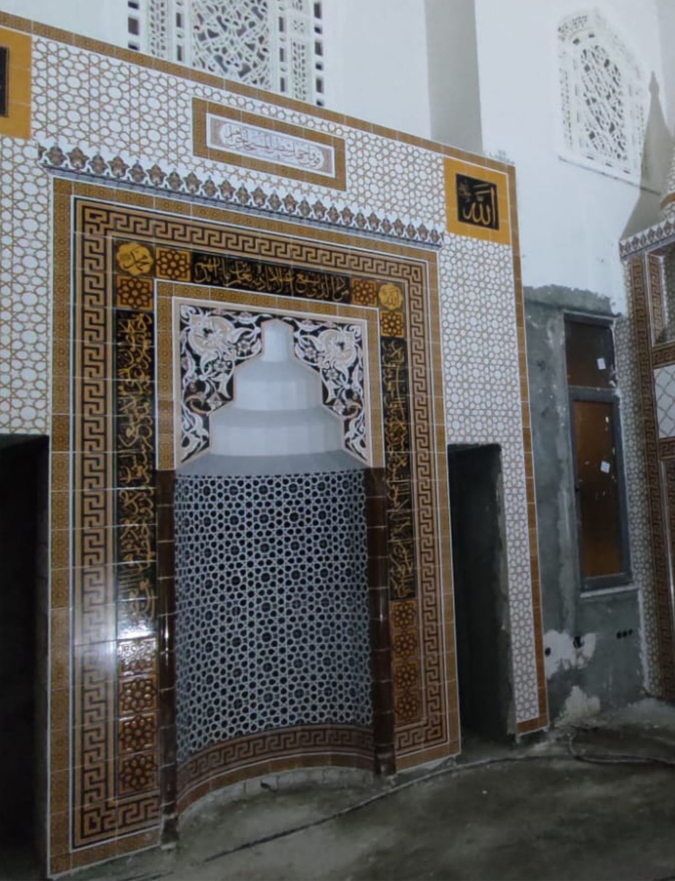 Cami Mihrap Modelleri - 52 - Kütahya Çinisi Cami Mihrap Fiyatları