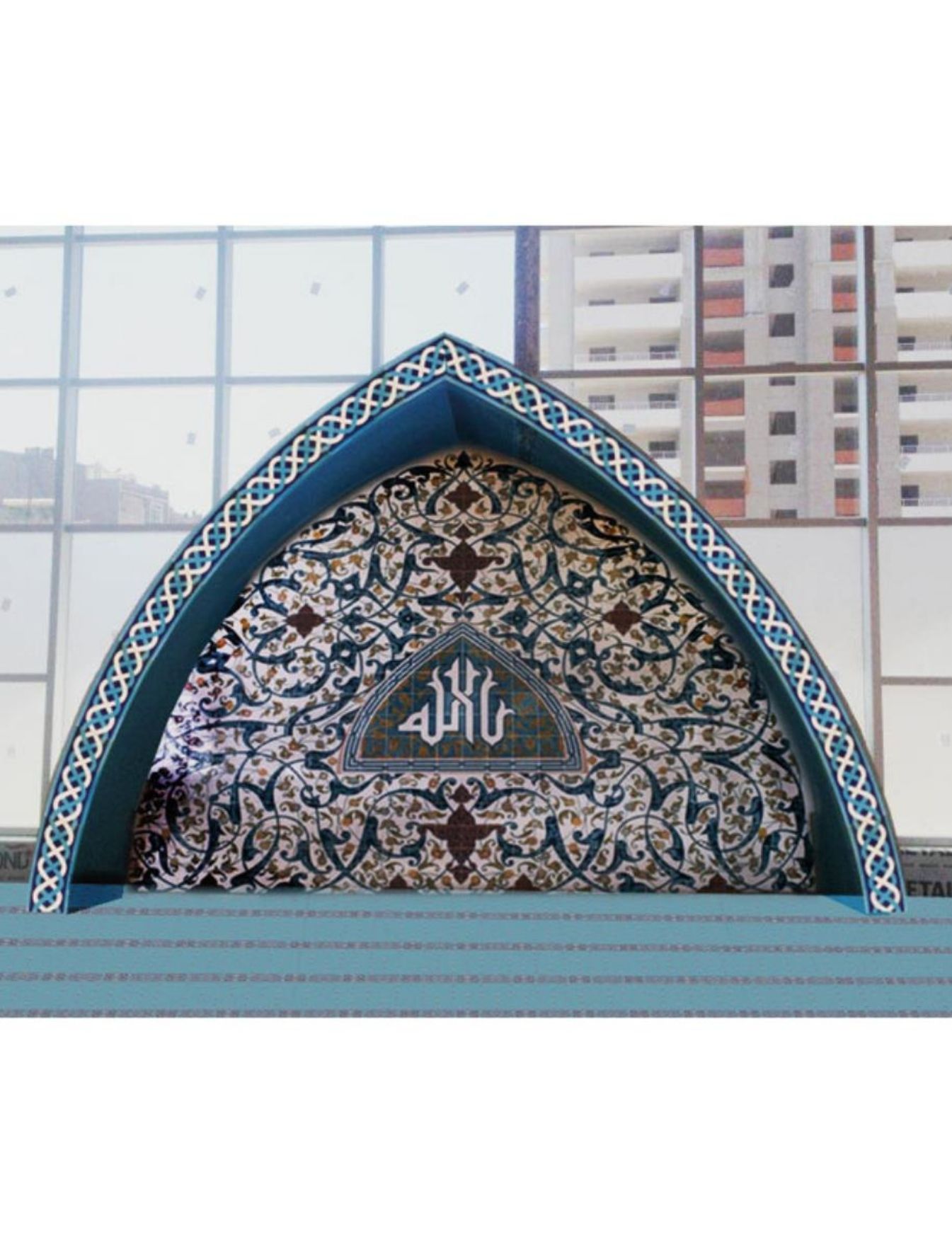 Cami Mihrap Modelleri - 61 - Mimari Proje Özel Desen Cami Mihrap Modelleri
