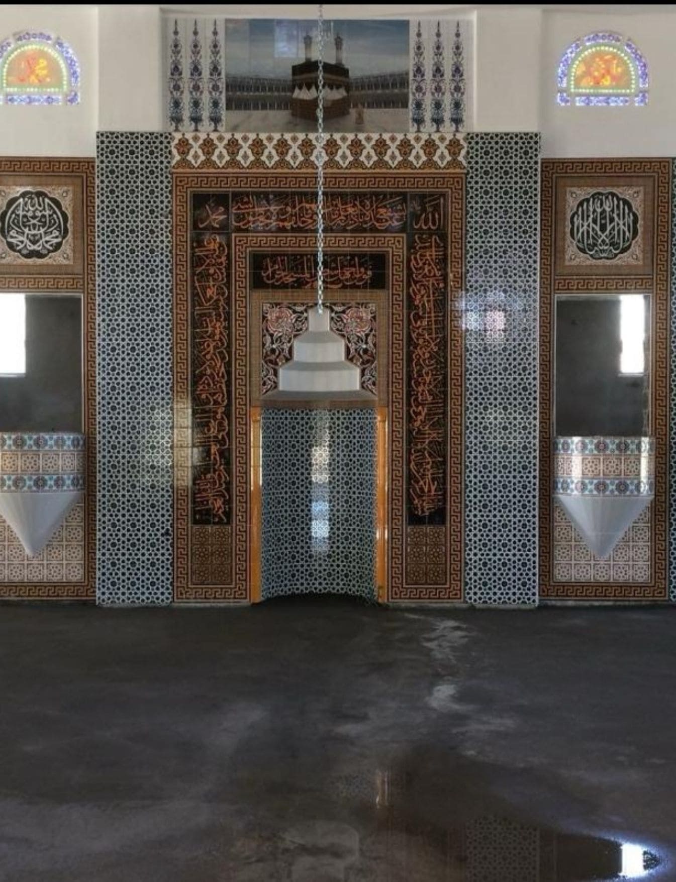 Cami Mihrap Minber Kürsü Müezzinlik - 18 - Cami İç Dekorasyon Mihrap Minber Kürsü Müezzinlik Çeşitleri