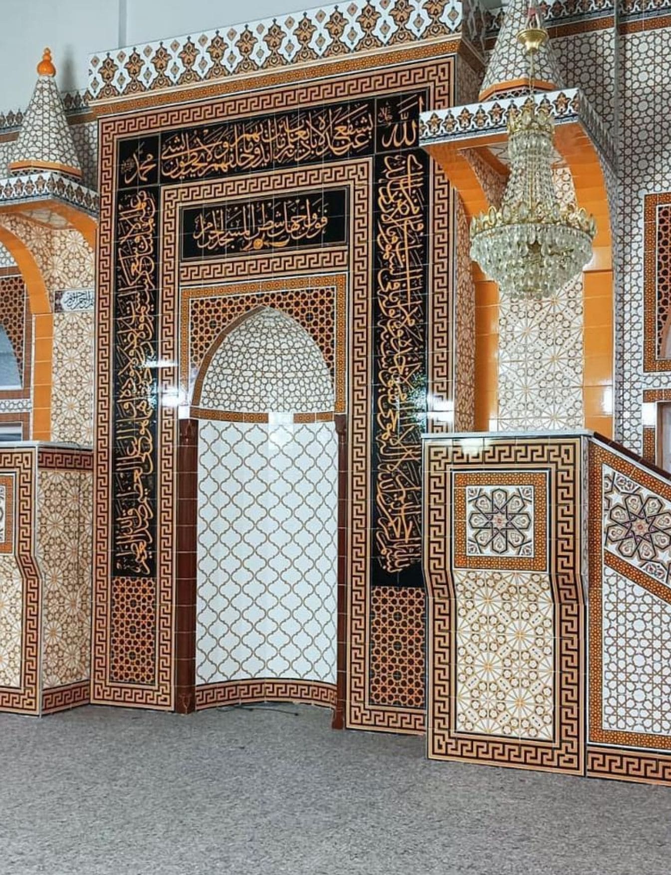 Cami Mihrap Minber Kürsü Müezzinlik - 36 -  Cami Minber Mihrap Çeşitleri