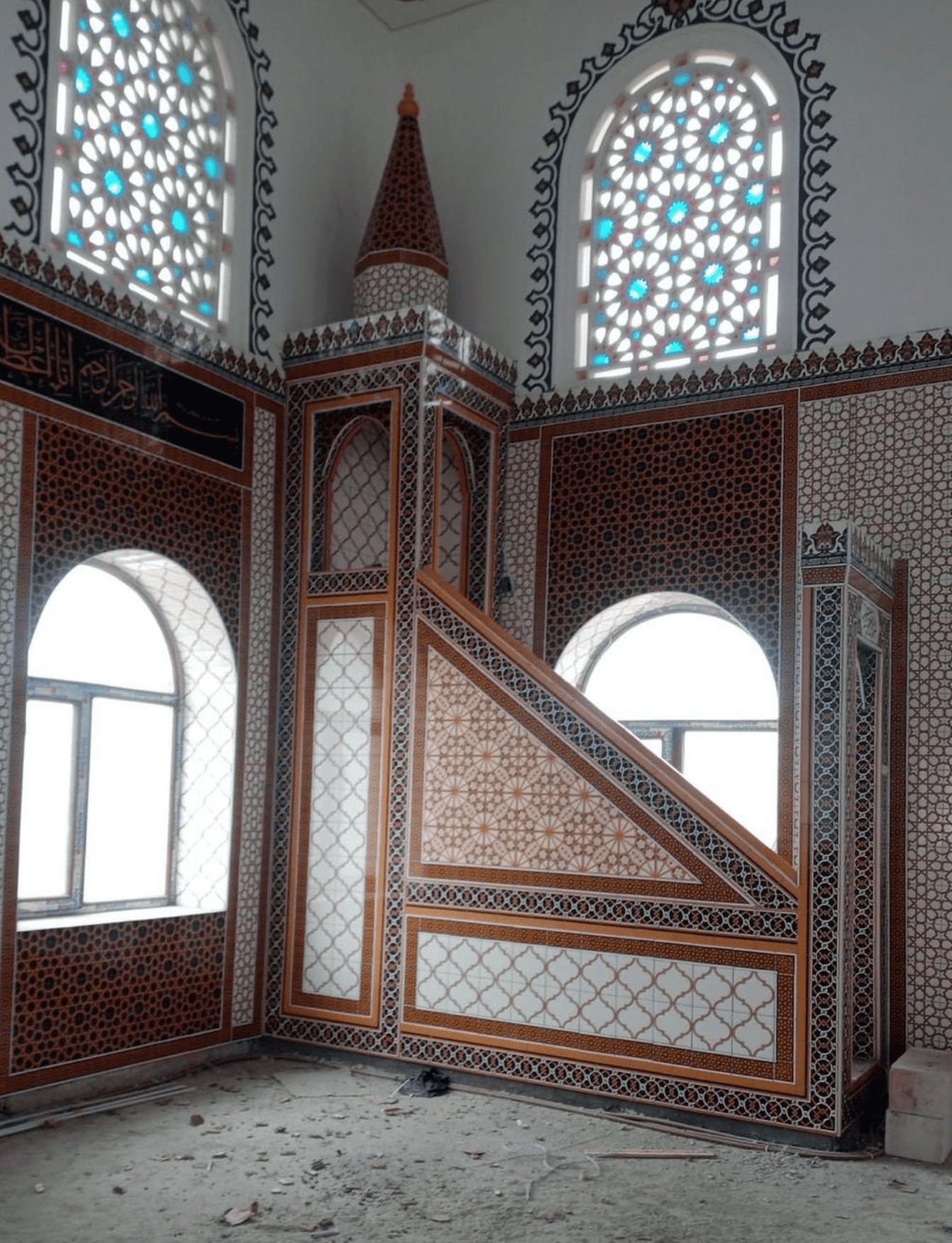 Cami Minber Modelleri - 36 - Kütahya Cami Çini Minber Fiyatları