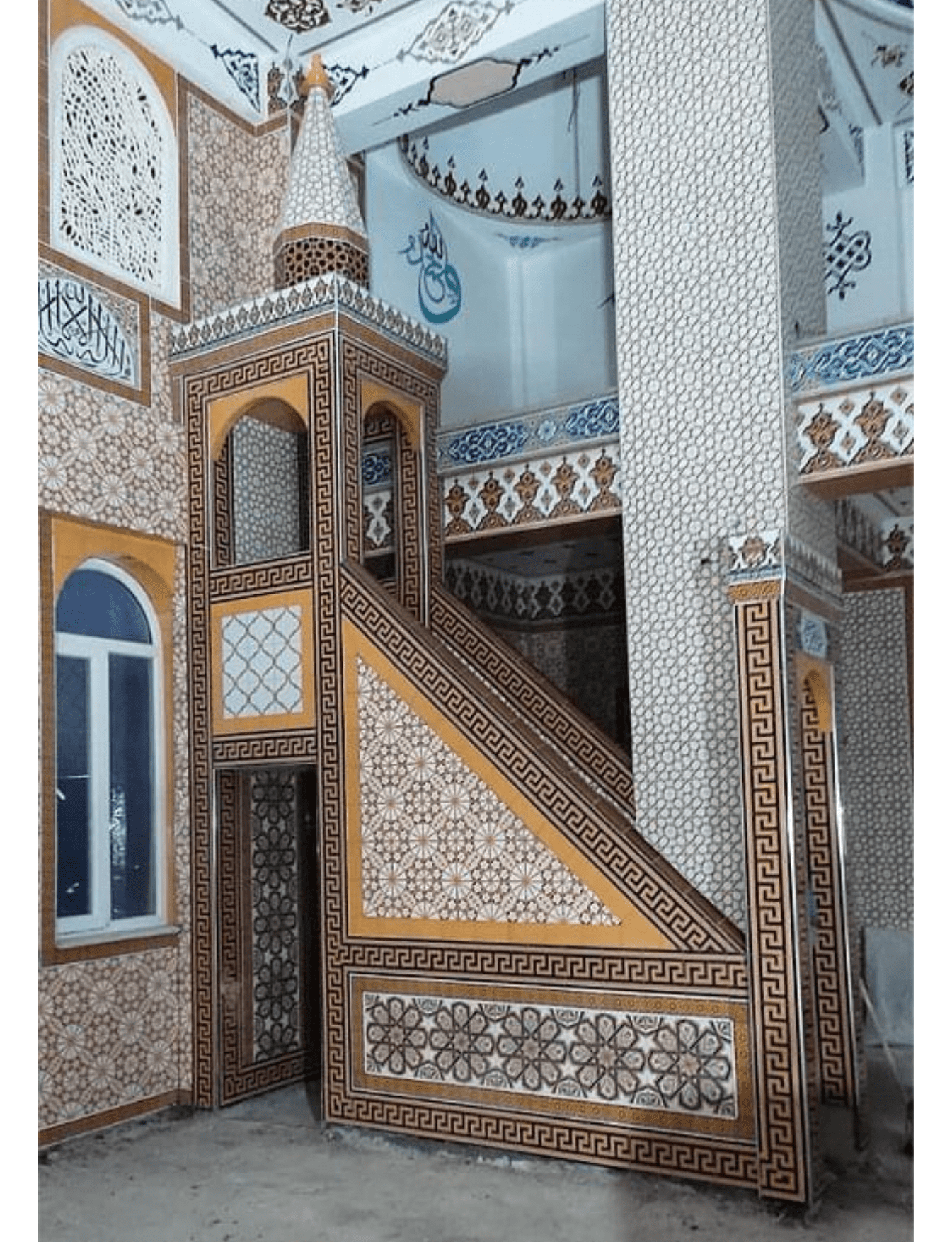Cami Minber Modelleri - 39 - Cami Hutbe Fiyatları Çeşitleri