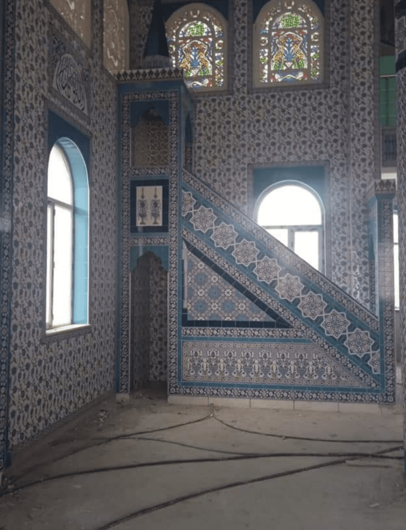 Cami Minber Modelleri - 61 - Cami Çini Hutbe Fiyatları