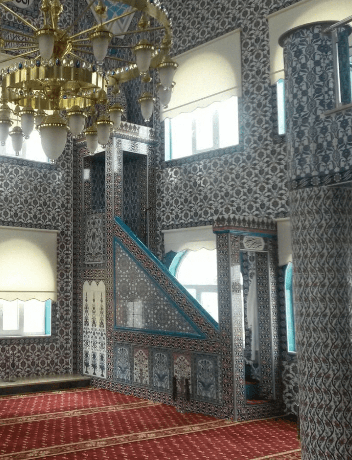 Cami Minber Modelleri - 62 - Osmanlı Çini Cami Hutbe Fiyatları