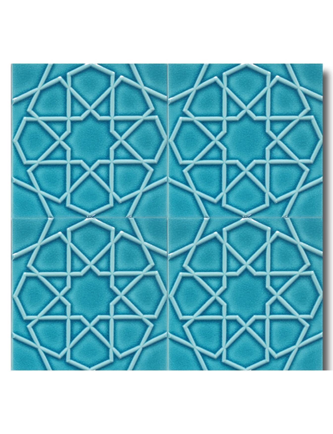 Hamam Çini Seramik Modelleri 20x20 - 04 - Osmanlı Sarayı Hamam Çini Modelleri
