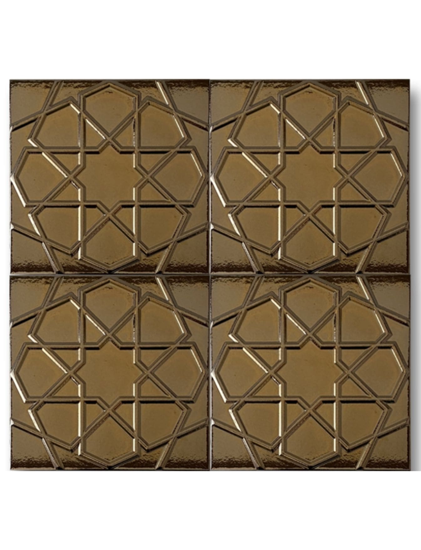 Hamam Çini Seramik Modelleri 20x20 - 06 - Hamam Tarzı Banyo Çinileri Gold